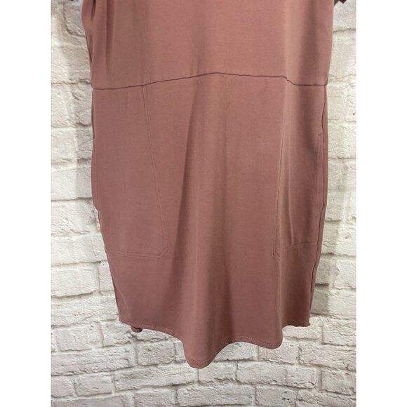 Duluth Trading Womens NoGA Short Sleeve Active Dress XL Mauve Pink UPF 50 Soft - Picture 4 of 8